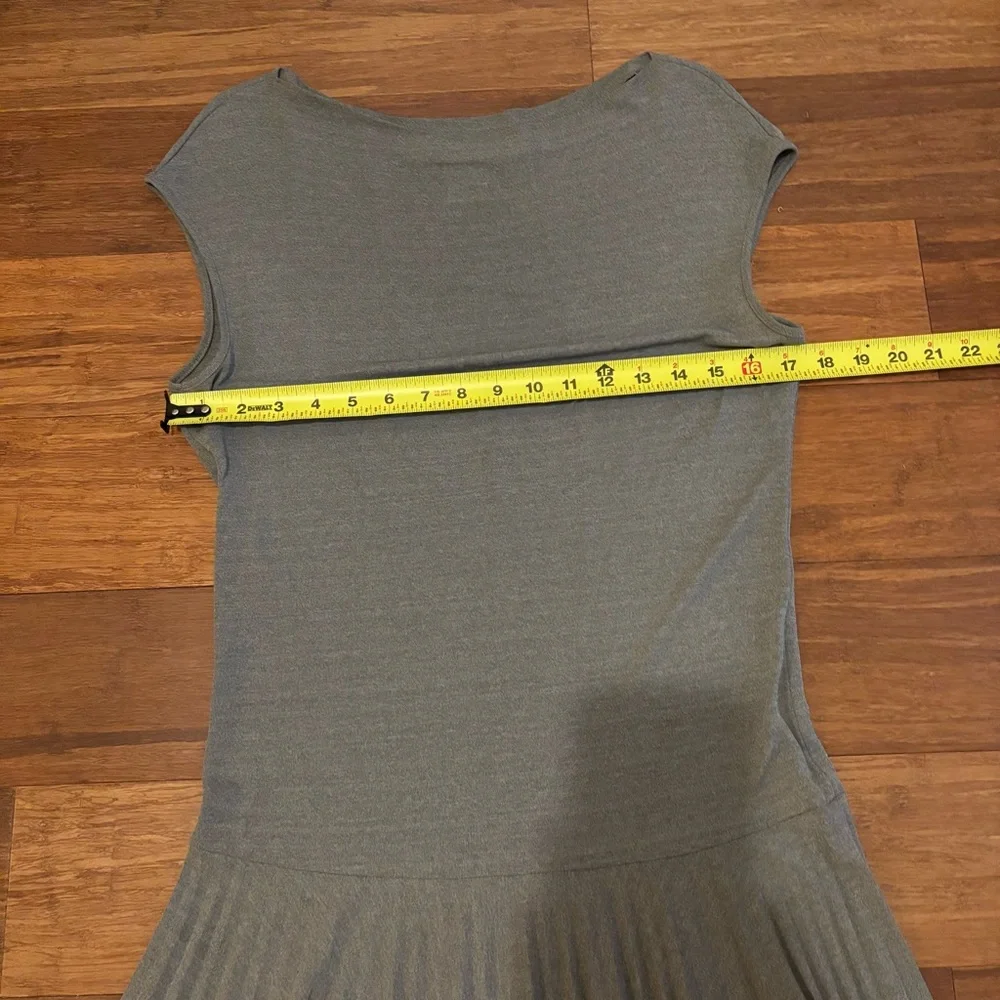 EUC Holt Renfrew vintage 90s plisse midi dress XL - Picture 5 of 9